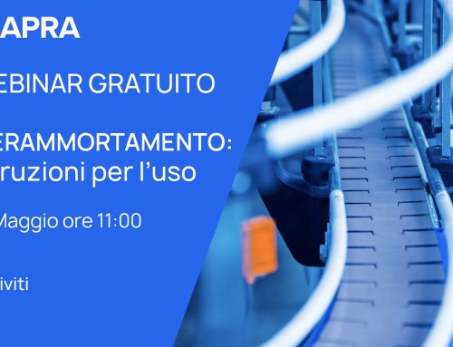 Webinar gratuito 14 Maggio  Iperammortamento 2026: istruzioni per l’uso